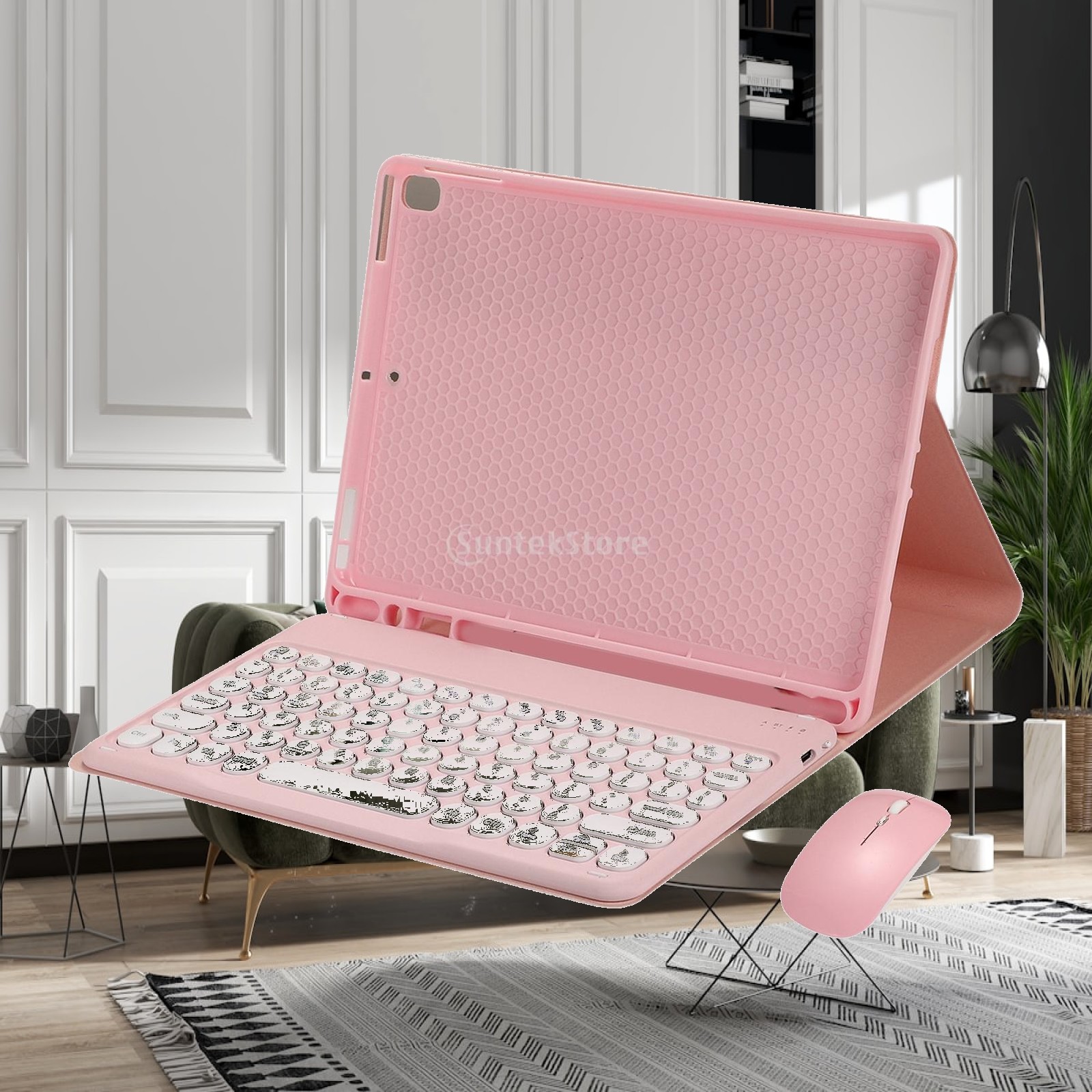 Samsung Tablet Keyboard Accessories - Hülle mit Tastatur und Maus für