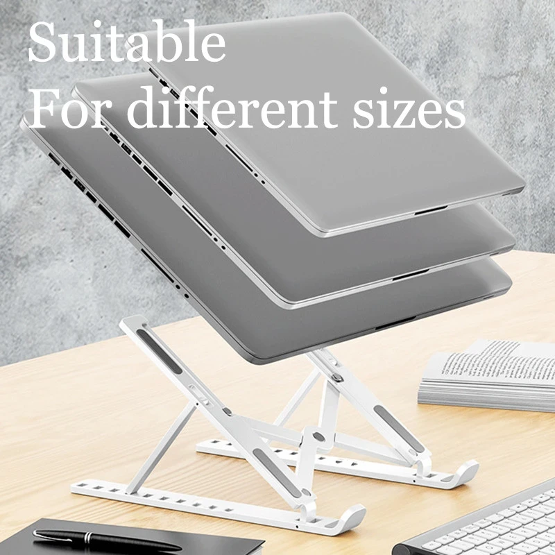 Cooling Stand Tablet - Faltbarer Laptop-Ständer Kühlender Notebook-Halter Verstellbare Tragbare