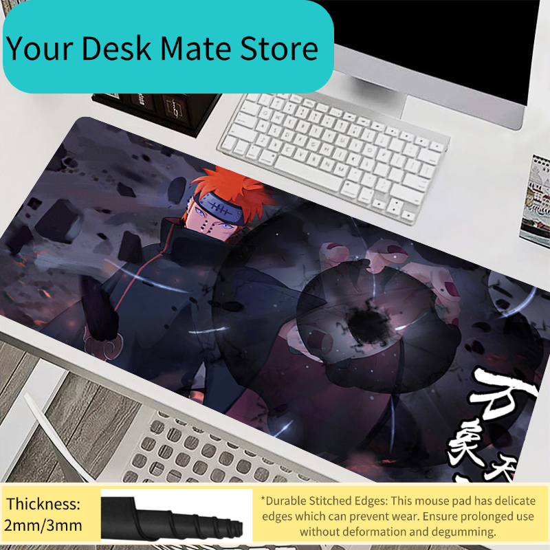 Tablet Accessories For Gaming - Mauspad PC-Zubehör Tastaturunterlage Büro-Schreibtischmatte Rutschfeste Anime-Mausunterlage