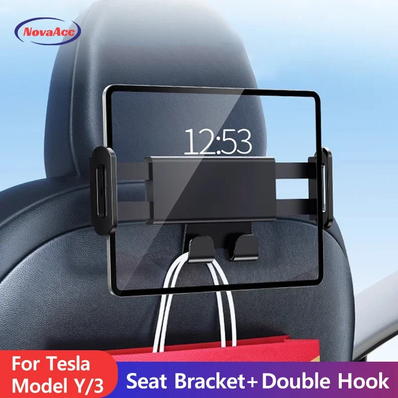 Tablet Accessories Bag - Auto-Kopfstützenhalterung für Tesla Model 3 Y