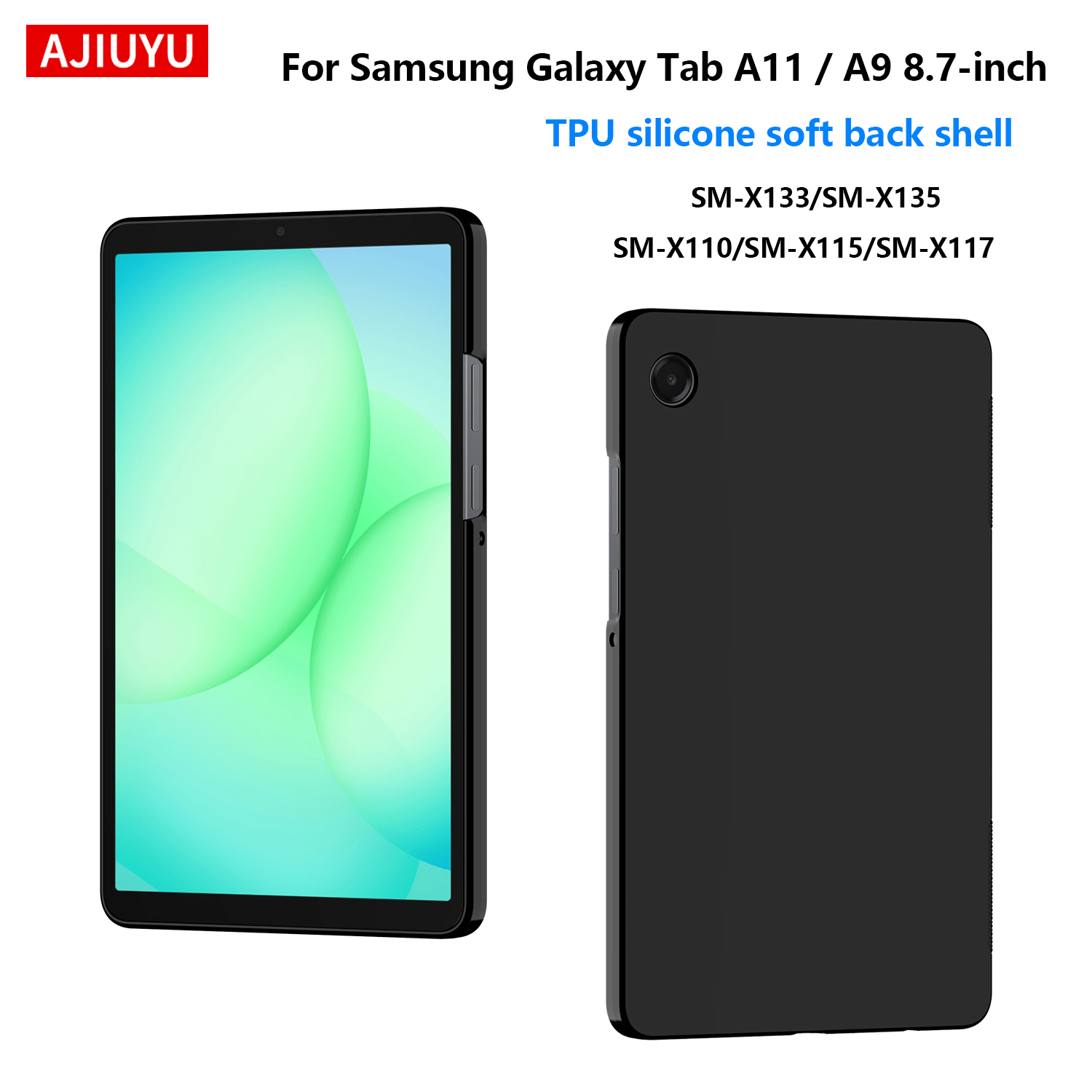 Tablet A9 Accessories - Weiche Hülle für Samsung Galaxy Tab