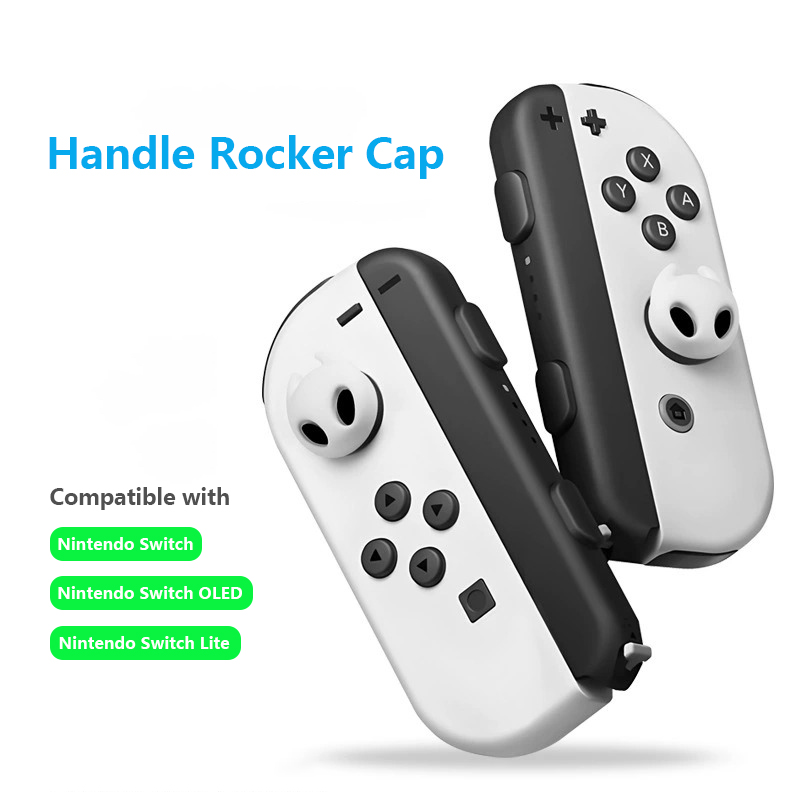 Tablet Accessories For Gaming - 2 Stück Silikon-Ritter-Analog-Daumengriffkappen, kompatibel mit Nintendo