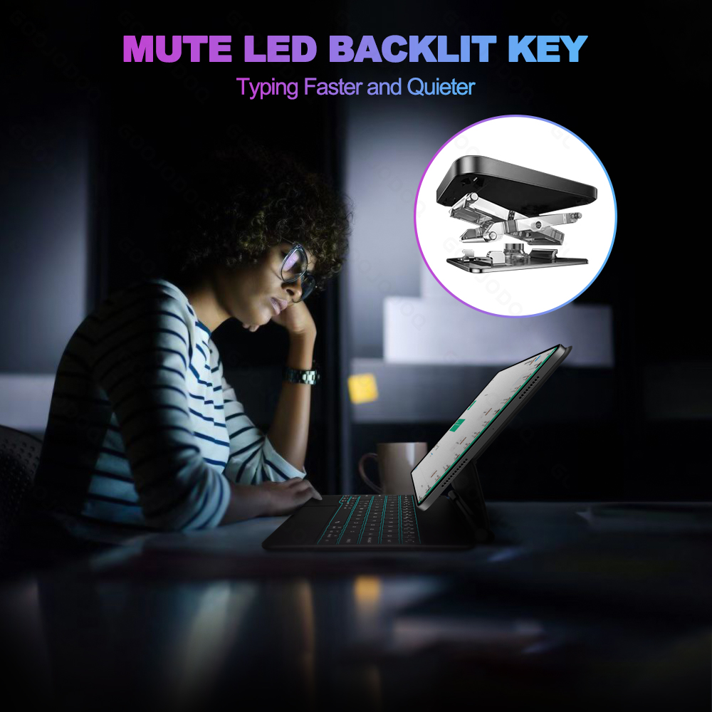 GOOJODOQ Magic Keyboard für iP – Tablet Accessories Choice Store Bewertung und Preis