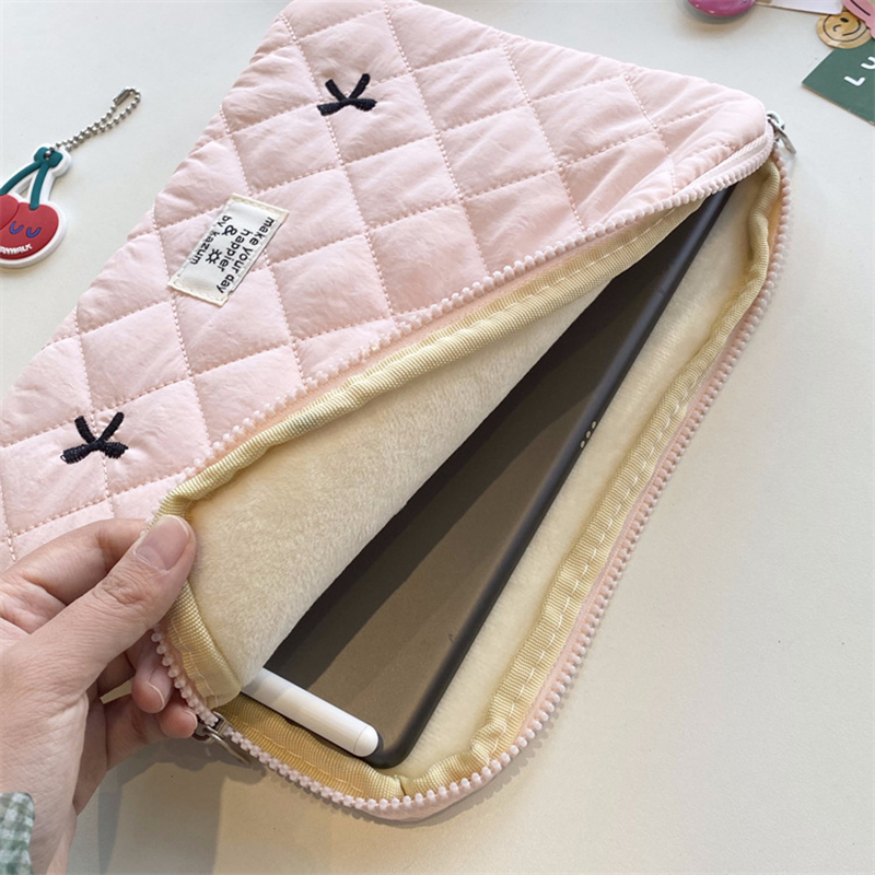 Süße Schleife Grafik Laptoptas – Tablet Accessories Bag Bewertung und Preis