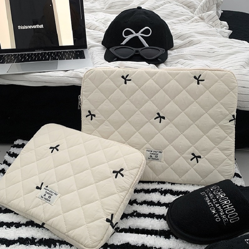 Süße Schleife Grafik Laptoptas – Tablet Accessories Bag Bewertung und Preis