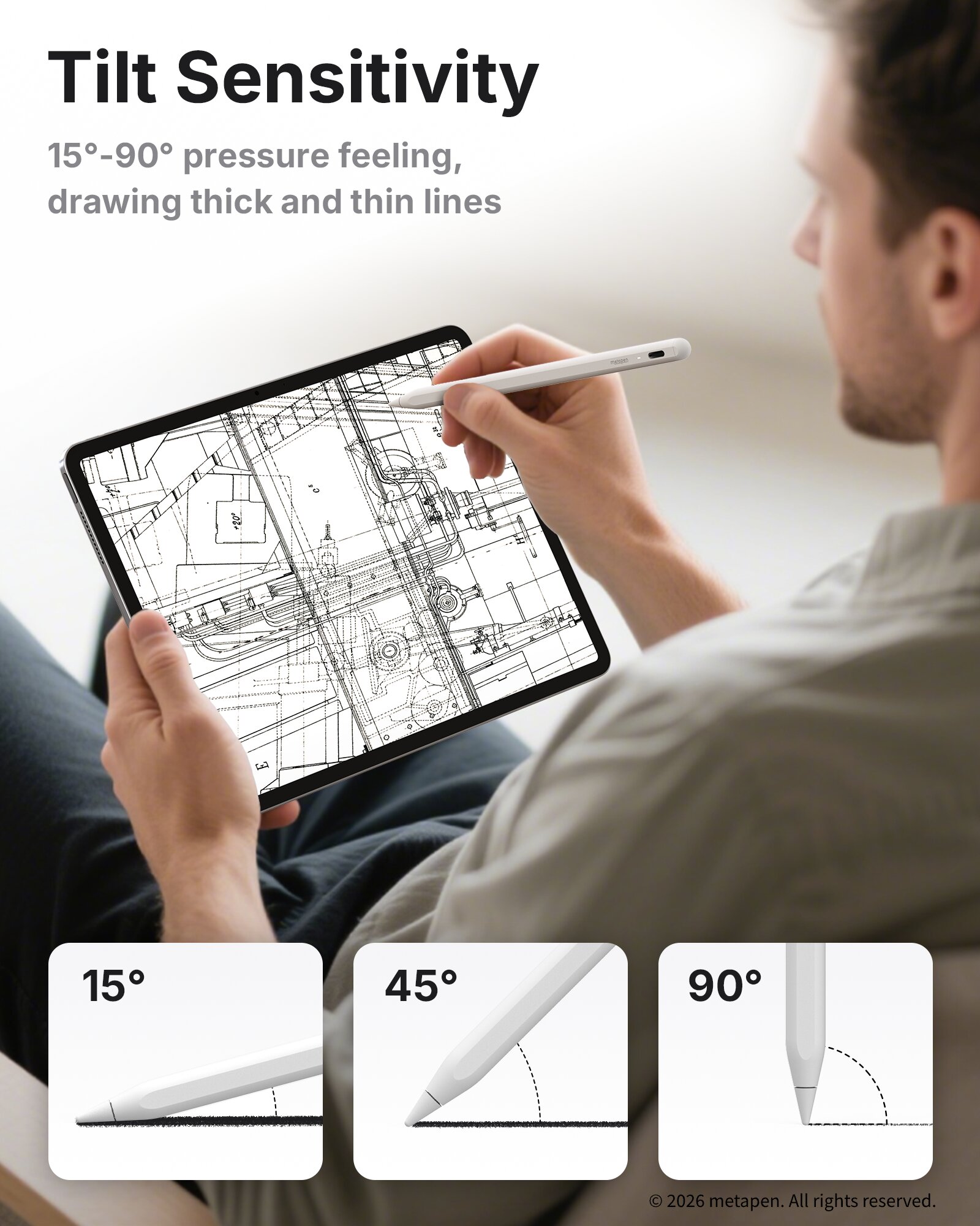 MetaPen A8 Stylus-Stift für iP – Tablet Drawing Accessories Bewertung und Preis