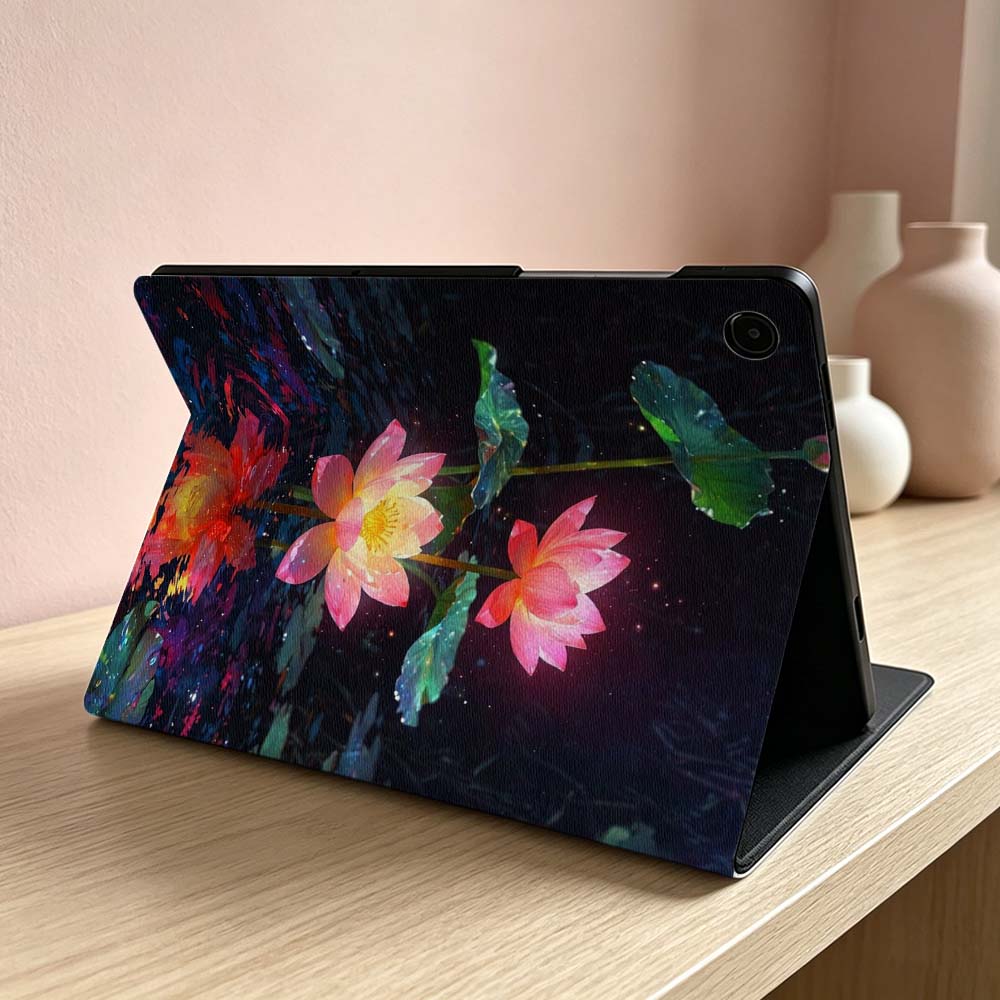 Wasserlilien-Blütenmuster Weic – Tablet A9 Accessories Bewertung und Preis