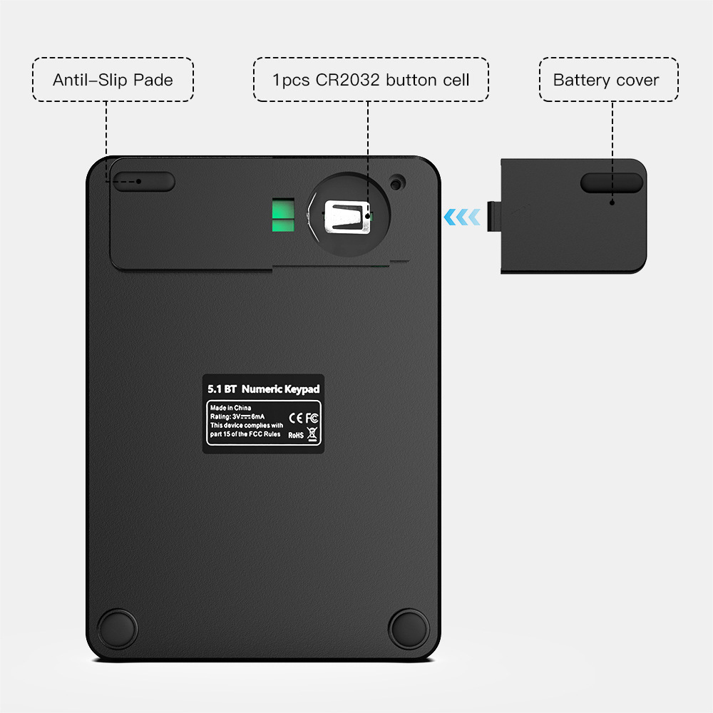 Drahtlose Bluetooth-Ziffernblo – Bluetooth Trackpad Bewertung und Preis