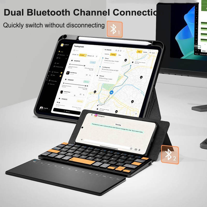 Faltbare Tastatur mit Touchpad – Bluetooth Trackpad Bewertung und Preis