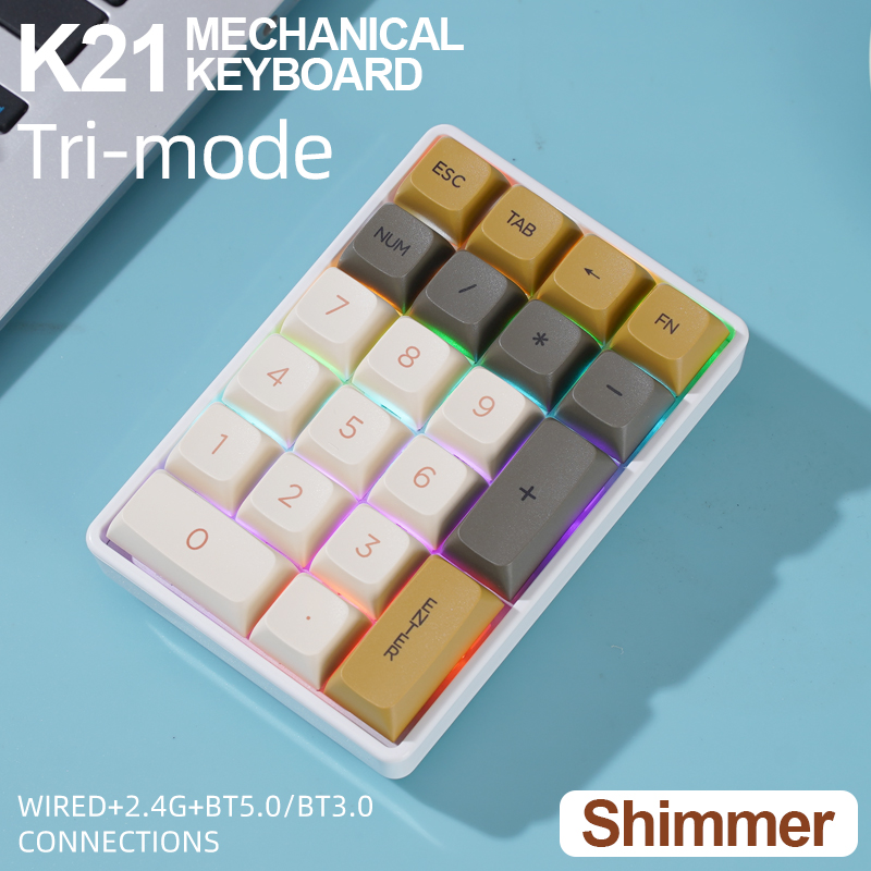 K21 Tri-Mode Mechanisches Nume – Bluetooth Trackpad Bewertung und Preis